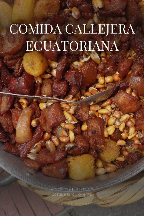 Portada de Comida Callejera Ecuatoriana