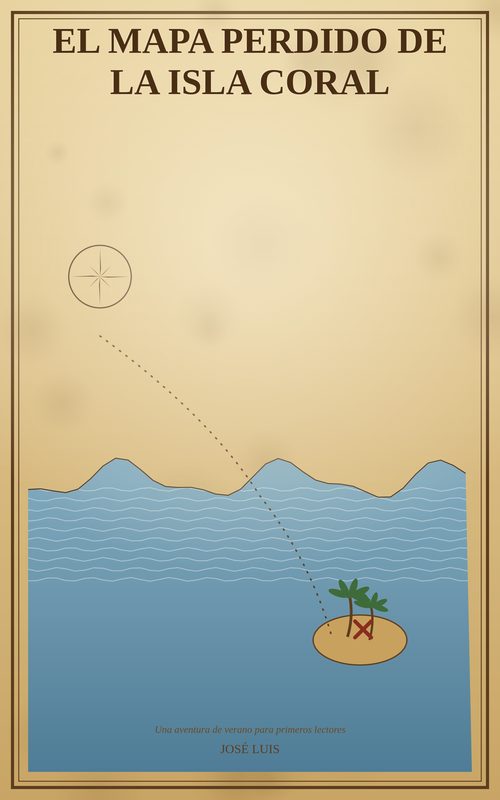 Portada de El Mapa Perdido de la Isla Coral