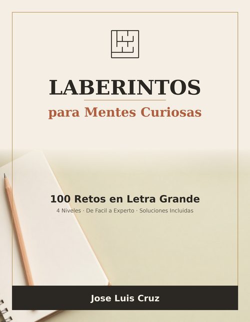 Portada de Laberintos para Mentes Curiosas