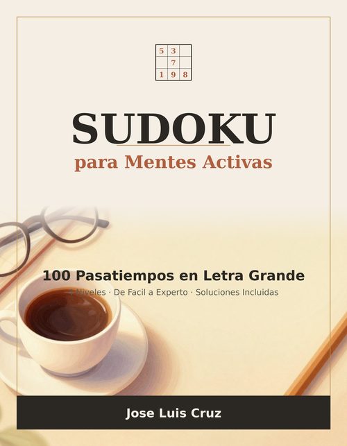 Portada de Sudoku para Mentes Activas