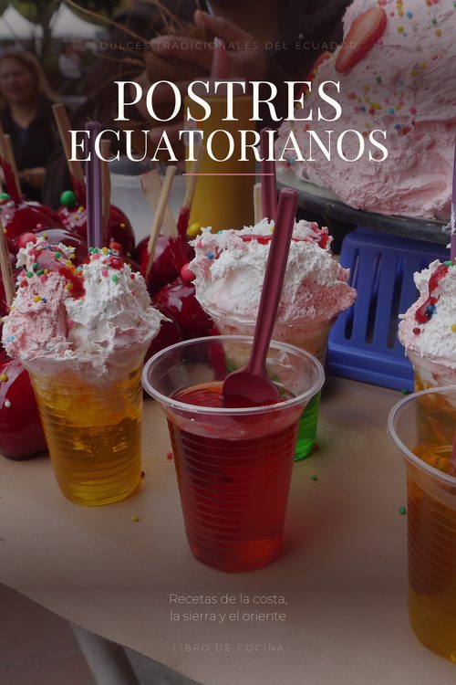 Portada de Postres Ecuatorianos
